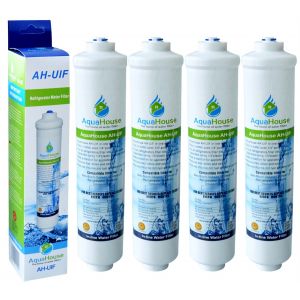 Aquahouse 4x UIFL Filtre d'eau Réfrigérateur compatible LG 5231JA2010B BL9808 3890JC2990A 3650JD8050A Filtre de réfrigérateur extern