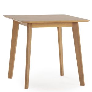 Table à manger Pomago 80x80 cm Couleur Chêne