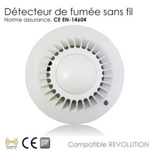 Révolution - Détecteur de fumée (certifiés CE EN 14604)