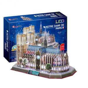 CubicFun Notre Dame de Paris - Puzzle 3D 149 pièces