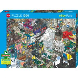 Heye Puzzle 1000 pièces : Pixorama Paris Quest Coloris Unique