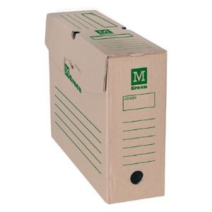 Majuscule 25 boîtes à archives économique dos de 10 cm