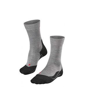 Falke TK 5 Chaussettes de randonn&eacute;e pour homme taille unique gris clair