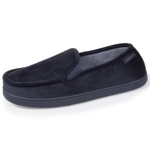 Image de Isotoner Chaussons mocassins Homme Marine