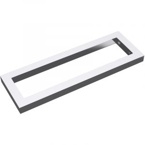 Sogood - querre de Fixation Plan de Toilette Étagère Tablette Murale Porte-Serviette en Acier Inoxydable 2 Pièces Chromé 50x3x15cm WH01 - Chromé |