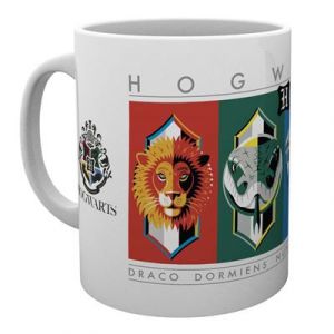 GB eye HARRY POTTER - Mug - 320 ml - Crests Simples Maisons - subli boîte Mugs et tasses - MG3131