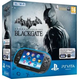 Sony PS Vita Wi-Fi 3G + Batman Arkham Origins + Carte mémoire 4 Go