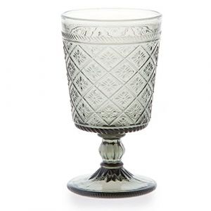 Tognana Gloria Verre à Pied en Verre CC 270 Gris