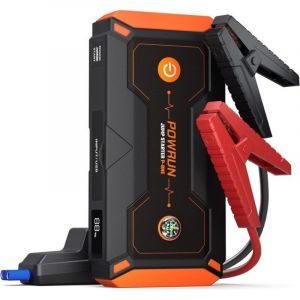 Booster Batterie - P-ONE - 2000A - Charge Rapide USB - Lampe LED - &Eacute;cran LCD &Eacute;tanche IP65
