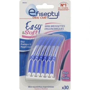 Efiseptyl Easy & Soft Mini-brossettes ergonomiques