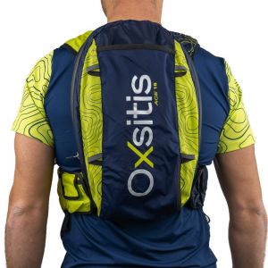 Oxsitis Ace 16 Ultra - Sac dos trail Bleu Citrus M