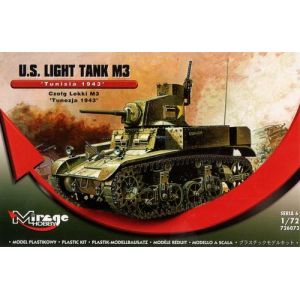 Mirage U.s. Light Tank M3 tunisia 1943 - 1:72e Hobby