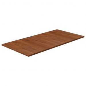VidaXL Comptoir de salle de bain Marron foncé 100x50x1,5cm Bois traité