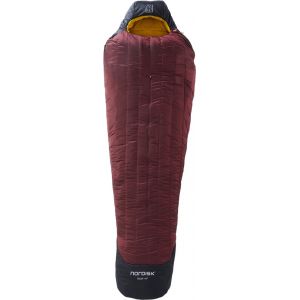 Nordisk Oscar -10° Mummy Sac de couchage L, rio red/mustard yellow/black Sacs de couchage momie