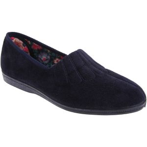 Sleepers Zara - Chaussons larges - Femme (38 EUR) (Bleu marine) - UTDF522
