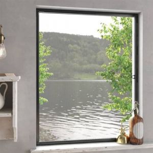 Moustiquaire pour fenêtres Anthracite 100x120 cm