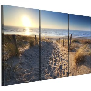 Tableau sur toile, Peinture sur 3 toiles &ndash; 120 x 80 cm, Motif &eacute;clectique