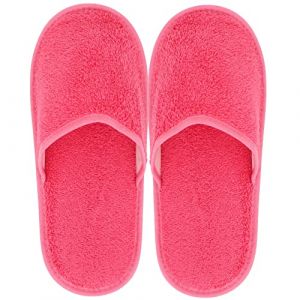 Linnea Chaussons de Bain Pure Rouge Fraise Taille Large L du 41 au 43