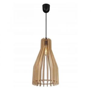 Lampe De Plafond Suspendu &Agrave; Led En Bois Moderne
