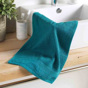 Serviette d'Invit&eacute; "Colors" 30x50cm Vert &Eacute;meraude Prix