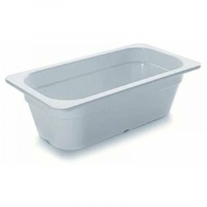 Lacor Bac Gastro Mélamine Gn 1/3 - h 65 Mm - Blanc
