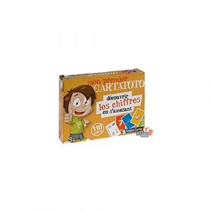 SANS Jeu de cartes Cartatoto Chiffres - France Cartes - Méthode d'apprentissage pédagogique et ludique