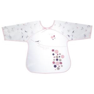 Babycalin Bavoir tablier 2eme age Birdy girl