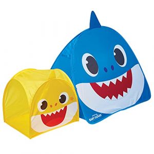 Nickelodeon Baby Shark Tente de jeu pop-up 2 compartiments