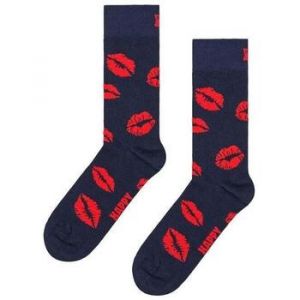Happy socks Chaussettes Kisses sock navy - Couleur 36 / 40 - Taille Bleu