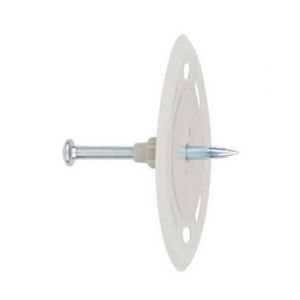 Image de Index 100 clous standards rondelle plastique 66 mm pour cloueur à poudre 3,8 x 51 mm - FPAP085166