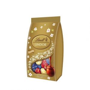 Image de Lindt Sachet mini oeufs lindor assorti edition de printemps 180g