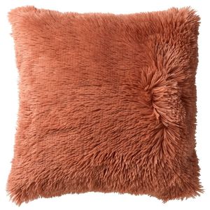 Image de Dutch Decor Housse de coussin rose fausse fourrure-45x45 cm uni