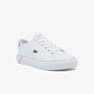 Lacoste Chaussures sport bandes et lacets Rose - Taille 35