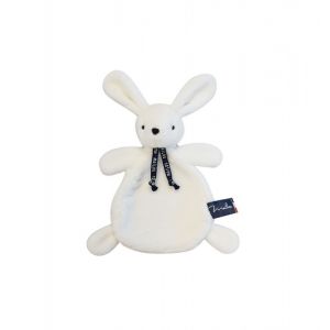 Doudou Lapin Dorlotin - Blanc - Maïlou Tradition