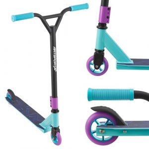 Scooter cascadeur Retro Bleu Violet