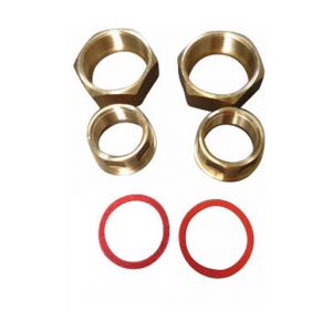 Thermador Raccord union sanitaire laiton 26-34,le jeu de 2