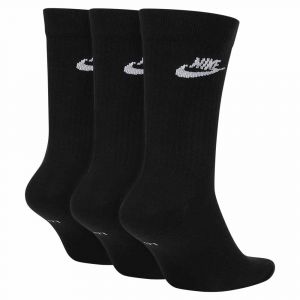 Nike Chaussettes Sportswear Everyday Essential Crew 3 Pair - Black / White - EU 34-38