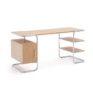 Bureau tubulaire chêne, Emlyn