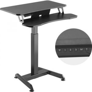 Maclean Bureau assis debout réglage électrique de l'hauteur 72 - 122 cm max 37 kg MC-835