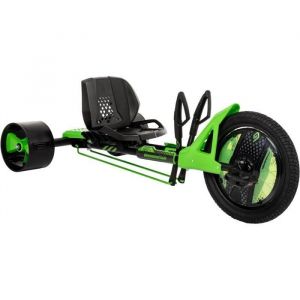 Huffy Green Machine Drift Trike 16 pouces design ergonomique élégant siège réglable tricycle Drift Kart pour enfants de 5 à 8