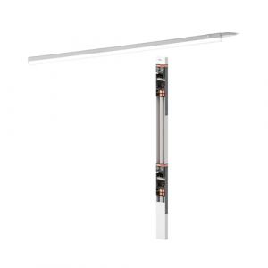 Osram Switch Batten réglette LED mince avec interrupteur intégré 900 mm 10W 3000K blanc, chaînable pour bandes lumineuses continues, protection IP20, pour éclairage sous meuble intérieur