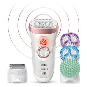 Braun Silk-Épil 9 9/990 Skinspa Sensosmart - Épilateur électrique + 13 accessoires 