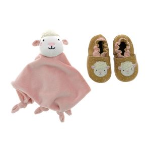 Robeez Coffret naissance Sheep Birth Plush Camel - Taille 17/18;19/20