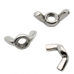 Ecrou Papillon M10 : 5 Pcs Visserie Inox | Ecrou a Oreille pour Vis Boulon Rondelle | Ecrou a Ailette Acier A2 Anti-Rouille Usage Intérieur Extérieur | Ecrous PROTORX