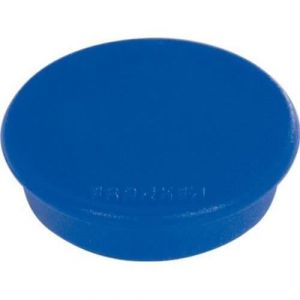 Franken Paquet de 10 Aimants ronds 13 mm Bleu