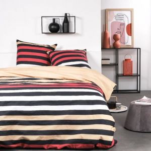 Today Parure de lit Sunshine - 240x220 cm - 2 personnes - coton impr