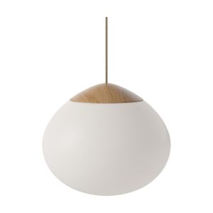 Suspension - ACORN Ø 32 Blanc opalin