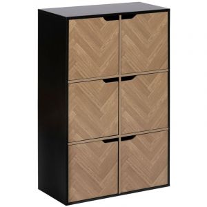 Five Simply Smart - Etagère 6 cases Mix'n Door chevrons