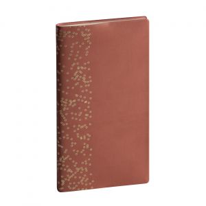 Exacompta 165599E Agenda de poche Eurotime 16 Amélie 8,5 x 16 cm Semainier Janvier à décembre 2026 - Terracotta