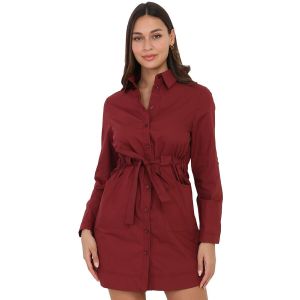 La Modeuse Robe Robes pour femme - Bordeaux -